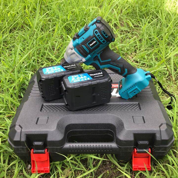 ส่งฟรี-ไม่ต้องใส่โค้ด-บล็อคไฟฟ้าmakita-220v-สมรรถนะ-มาตรฐาน-m8-m16-5-16-5-8-อัตราการกระแทก-นาที-ipm-0-3-000