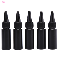 ?【Lowest price】FG 5ชิ้น30มล. ขวดหยดกาวเรซินเปล่าภาชนะบรรจุของเหลวเติมได้