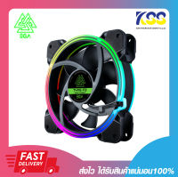 พัดลมเคส EGA TYPE F3 ARGB COOLING FAN รับประกัน 1 ปี