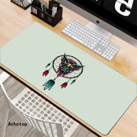 Large Mouse Mat Funny Owl Animal Natural Rubber Mouse Pad At Home and Office Desk Mat XXL 400X900 Non-slip Gaming Keyboard Mat