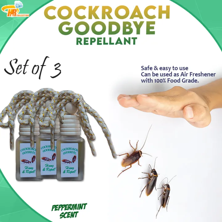Cockroach Goodbye Hanging Repellant 10ml ( Set of 3 ) Hang & Repel