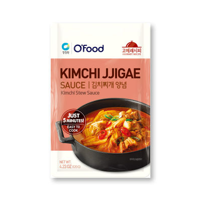 สินค้ามาใหม่! โอฟู้ด ซอสซุปกิมจิชิเก 120 กรัม OFood Kimchi Jjigae Sauce 120g ล็อตใหม่มาล่าสุด สินค้าสด มีเก็บเงินปลายทาง
