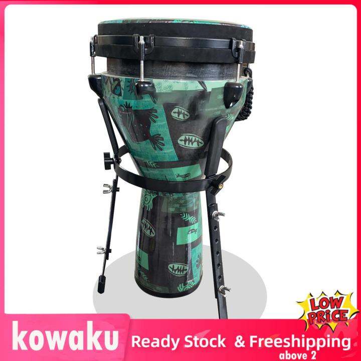 kowaku Seated Barrel Stand Instrument Holder Holder African Djembe