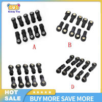 10ชิ้นข้อต่อผูก M4พลาสติกสำหรับลูกปืนตาเหลือก1:10รถ RC SCX10รถไต่หิน Axial II 90046 TRAXXAS TRX-4