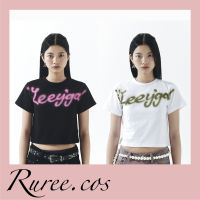 [พร้อมส่ง/ของแท้] Leey - Spray Cropped Tshirt