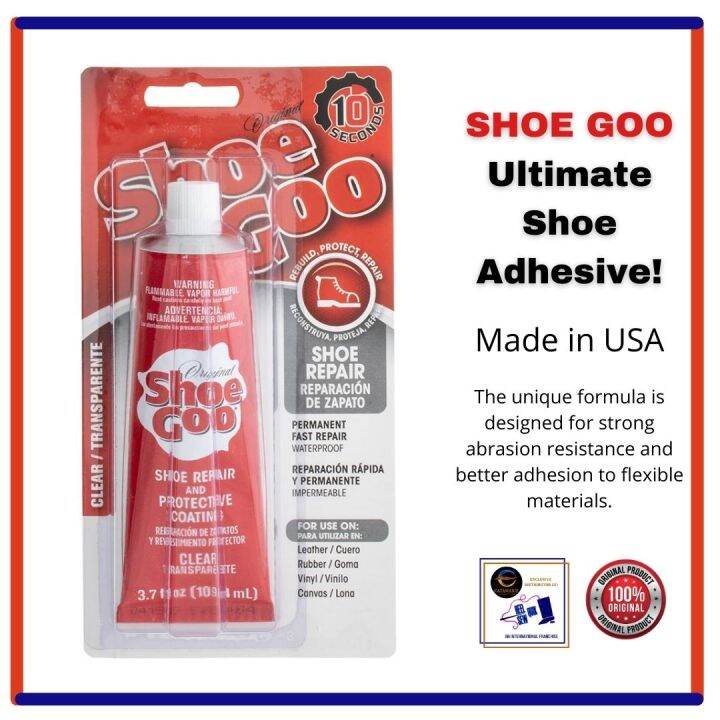 SHOE REPAIR SHOE ADHESIVE STRONG BONDING POWER SHOE GOO Ultimate Shoe