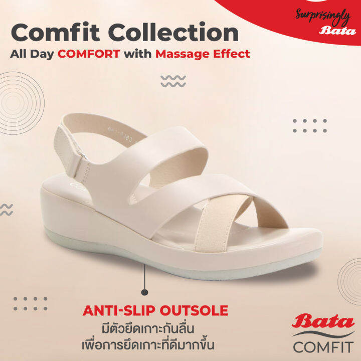 bata-comfit-รองเท้าเพื่อสุขภาพ-comfortwithstyle-รองเท้าส้นสูง-wedge-sandal-แบบรัดส้น-รองเท้ารัดส้น-สำหรับผู้หญิง-สีเบจ-รหัส-6618483