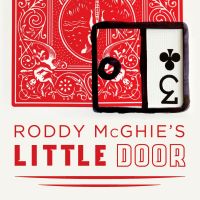 【CW】 Little Door By Roddy McGhie Card Tricks Gimmick Close Up Props Magicians Street Mentalism Force