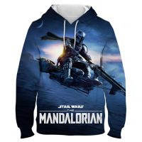 Sudadera con capucha de mandaloriano para hombre, mujer y niño, ropa informal de manga larga con estampado 3D, 2021