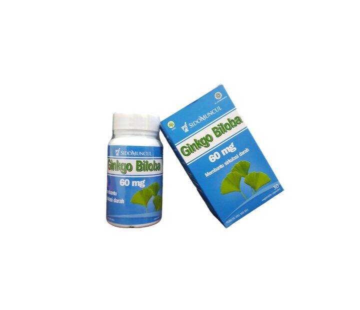 Ginkgo Biloba Sidomuncul Isi 30 Capsul | Lazada Indonesia