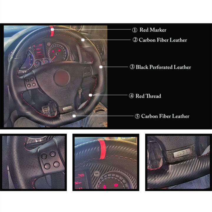 2021carbon-fiber-leather-black-leather-diy-car-steering-wheel-cover-for-volkswagen-golf-5-mk5-gti-vw-golf-5-r32-passat-r-gt-2005