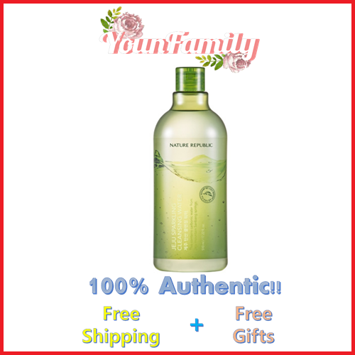 [Nature Republic] Jeju Sparkling Cleansing Water 510ml Lazada