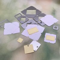 New Closed envelope Metal Cutting Dies Stencils Die Cut for DIY Scrapbooking Album Paper Card Embossing