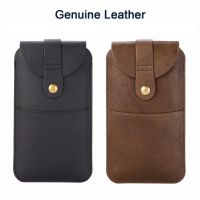 Leather Phone Waist Bag Belt Clip Case For Samsung Galaxy S23 S22 Ultra S21 Plus S20 FE A13 A23 A33 A53 A73 A14 5G Holster Pouch