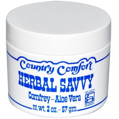 Country Comfort Comfrey Aloe Vera Herbal Ointment First Aid Soothing 57g