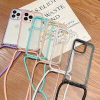 ซองห้อยคอสามในหนึ่งเดียวใหม่เหมาะสำหรับ Iphone14เคสโทรศัพท์มือถือคลุมทั้งหมด Apple 13promax ฝาครอบป้องกัน12