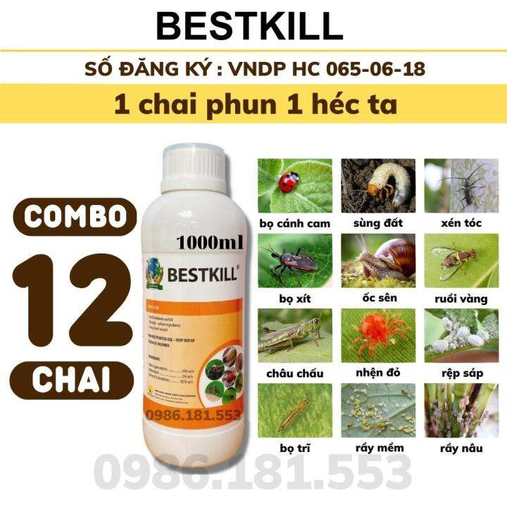 Bestkill có hiệu quả trong việc tiêu diệt sâu bệnh không?
