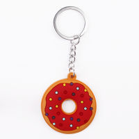 Christmas Gifts For Kids Cute Donut Keychains Creative Sweet Keychains Donut Keychain Party Favors Kids Food Pendant Keyrings