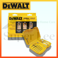 DeWALT รุ่น DW2735 ดอกสว่าน ดอกเจาะ ดอกเจาะนำ ดอกสว่านเจาะนำ ดอกไขควง หัวจับดอก 12 ตัว/ชุด