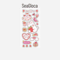 SeaGloca กระเป๋าเงินสำหรับผู้หญิงใส่เหรียญเรียบง่ายน่ารักแบบ Diy กันน้ำได้แบบเกาหลี