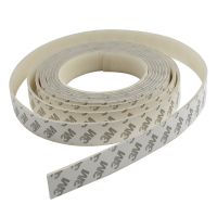 1/2/3/5/10M White Silicone Rubber Self Adhesive Seal Strip Width 10/15/20/30mm Thick 1/2/3/5mm Anti-Slip Damper Sealing Gasket