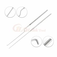 stainless steel Ear use Hook cerumen hook/earpick Straight/Gun type hospital ENT instrument tool