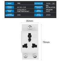 หัวปลั๊กเสียบ440V ขาชนิด AU แบบแยกส่วน250V 35มม. 16A 10A ดินปลั๊กไฟและปลั๊ก EU AC30 25A เครื่องมือ AC และการปรับปรุงบ้าน