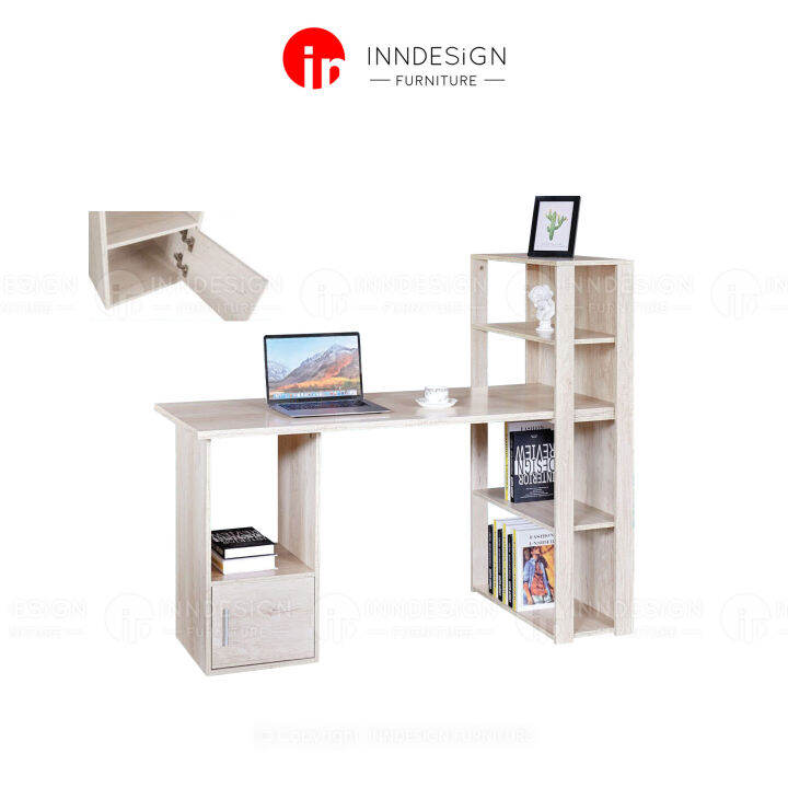 [INNDESIGN.SG] D221 L Shape Study Table / Study Desk / Writing Table