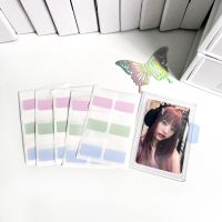 hot！【DT】☸❆  30 Pcs 60 120 Kpop Photo Card Stickers Labels Colorful Korean Bookmarks Notes