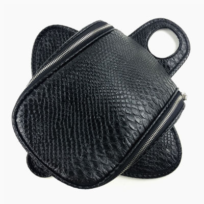 Motorcycle Black PU Tank Chap Cover Panel Pad Bib Bra Bag For Harley Davidson 883 1200 XL Sportster Motorcycle Parts Motorbike