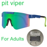 PIT VIPER Adult Outdoor Cycling Sunglasses Sport Glasses Men Women Mtb Bike Eyeglasses Bicycle Eyewear UV400 Goggles With Box