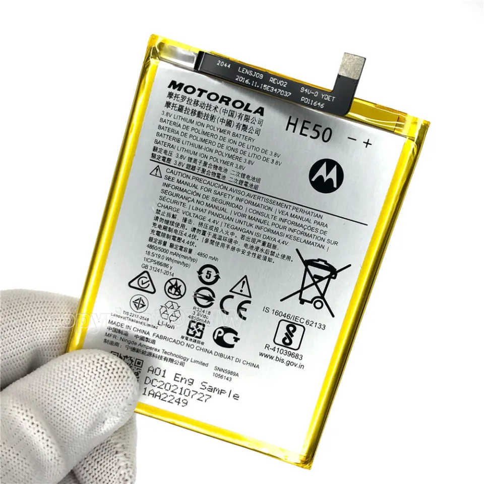 Bateria Motorola HE50/ E5 Plus/ E4 Plus (Original) - O Professor peças para  celular