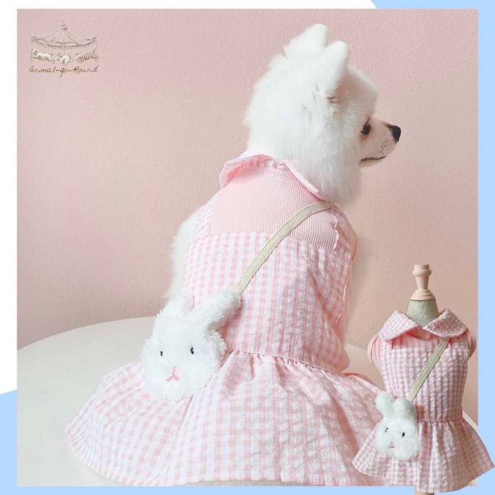 animal-go-round-เสื้อผ้าเครื่องแต่งกาย-สัตว์เลี้ยง-หมา-แมว-สุนัข-รุ่น-bunny-pink-girl