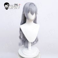 Bronya Zaychik Cosplay Wig Anime Honkai Impact 3 Cosplay HSIU Light white purple long hair Free Wig Cap Bronya cosplay