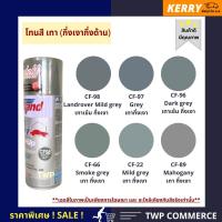 สีสเปรย์ Leyland โทนสีเทาเข้ม ชนิดกึ่งเงากึ่งด้าน (Semi-gloss Grey tone) (CF-97, CF-98, CF-96, CF-66, CF-22, CF-89)