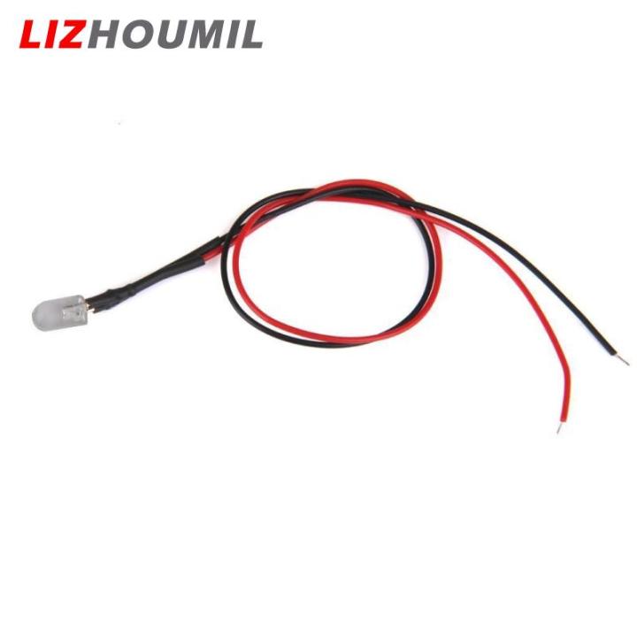 lizhoumil-หลอดเรืองแสงอุปกรณ์โคมไฟทำเล็บแบบมีสาย-led-dc12v-5มม-20ชิ้นอุปกรณ์โคมไฟทำเล็บสีฟ้าอุปกรณ์โคมไฟทำเล็บไฟแบบเส้น