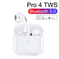 Mini Pro 4 TWS Bluetooth Earphones Hi-Fi Wireless Headphones In-Ear Stereo Earbuds Hands-Free Headset For Smart Phone