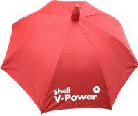 ร่มปลอก ลาย Shell V-power สีแดง