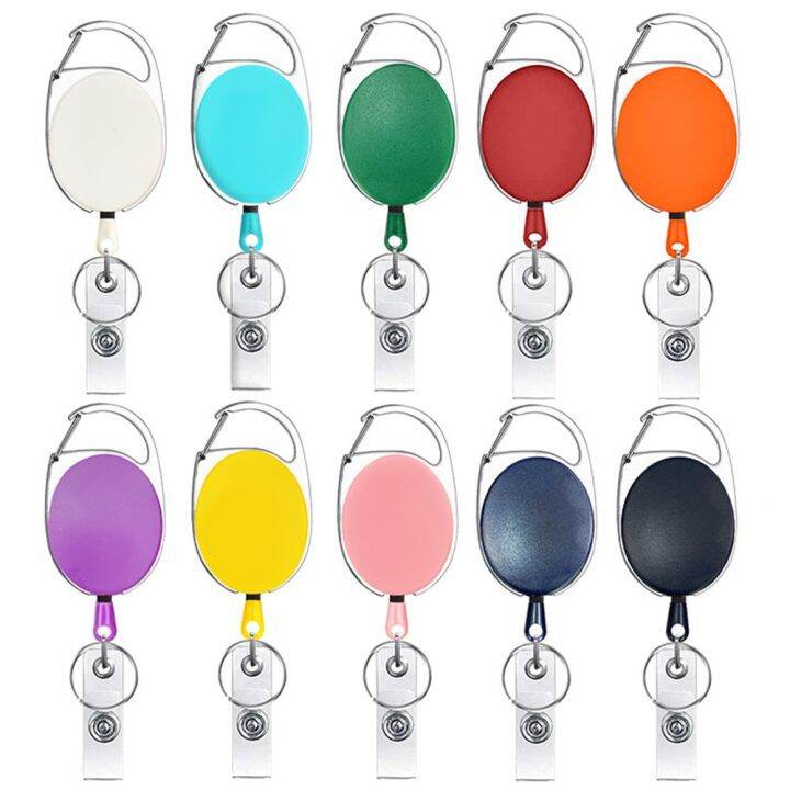 20pcs Lanyard Name Tag ID Badge Card Key Holder Clip Ring Case Pocket Neck Strap