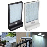 โคมไฟพลังแสงอาทิตย์ ชนิด 36 LED 450LM 3 Modes IP65 Water Resistant Solar Powered PIR Motion Sensor Induction Security Wall Lamp Outdoor Night Light (0640)