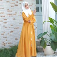 Zora Maxi Size M L XL Gamis ล่าสุด เรียบง่าย วัยรุ่น เด็กผู้หญิง