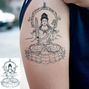 Hãy chiêm ngưỡng tác phẩm hình xăm Phật Tổ độc đáo, một sự trân trọng cho tôn giáo và nghệ thuật thẩm mỹ trong thời đại hiện đại này.