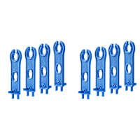 8PCS Solar Connector Tool Wrenches, Solar Panel Connector Assembly Tool for MC4 Connectors, Plastic Solar Wrench Spanner