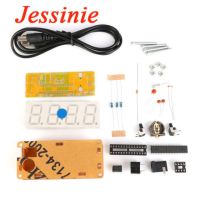 DIY Kit LED Electronic Clock Display Module Microcontroller 4 Bits 0.8 inch Digital Tube Clock Diy Electronic Kit Red Blue Green