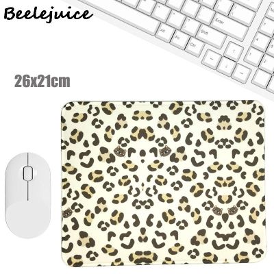 （A LOVABLE）เสือดาวพิมพ์ CatPad โต๊ะ Pad LaptopMat ForHome PCKeyboard CutePad ยางโต๊ะเสื่อของขวัญ