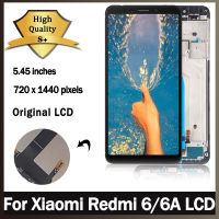 6.22 "ต้นฉบับสำหรับ Xiaomi R Edmi 6 6A จอแอลซีดี M1804C3DG จอแสดงผล Touch Screen Digitizer สมัชชาเปลี่ยนสำหรับ Redmi6A M1804C3CG จอแอลซีดี