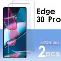 2 PCS กระจกนิรภัยสำหรับ Motorola Edge 30 Pro ป้องกันหน้าจอสำหรับ Moto rola Edge30 Edge30Pro 30Pro ฝาครอบป้องกันแก้ว-TIOH MALL