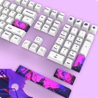 Cherry 108 Keys Keycaps For Gaming Mechanical Keyboard Thick PBT Dye Sub Keycap