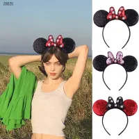 【CW】 Dot Bow Ears Headband Hairband Children Hair Accessories