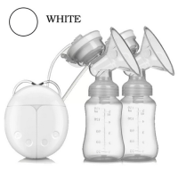 Babyskill เครื่องปั๊มนมไฟฟ้า (สีWhite)BPA Free แบบปั๊มคู่ รุ่น：X3 ปรับระดับได้ 6 ระดับ พกพาสะดวก กรวยปั๊มนม อุปกรณ์ปั๊มนม ที่ปั๊มนม ที่ปั๊มนมไฟฟ้า เครื่องปั๊มนมแม่ ชุดอุปกรณ์ปั๊มนม ชุดปั้มนม ขวดปั้มนม ปั้มนม ปั๊มนมคู่ เครื่องปั๊มนม ปั้มนมไฟฟ้า